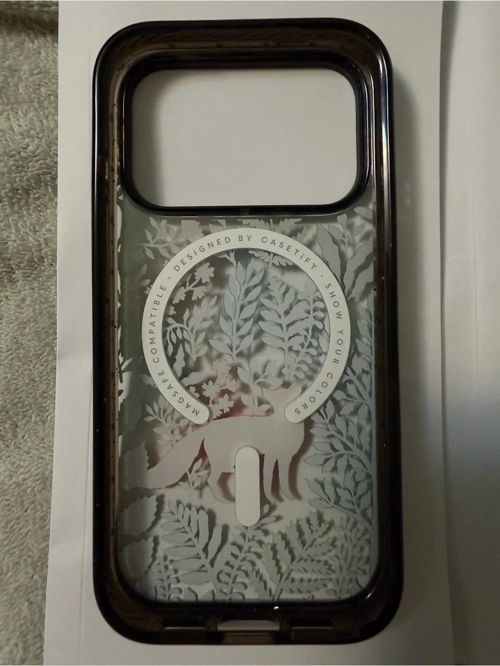 Casetify clear phone